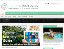 Tablet Screenshot of mommytechbytes.com